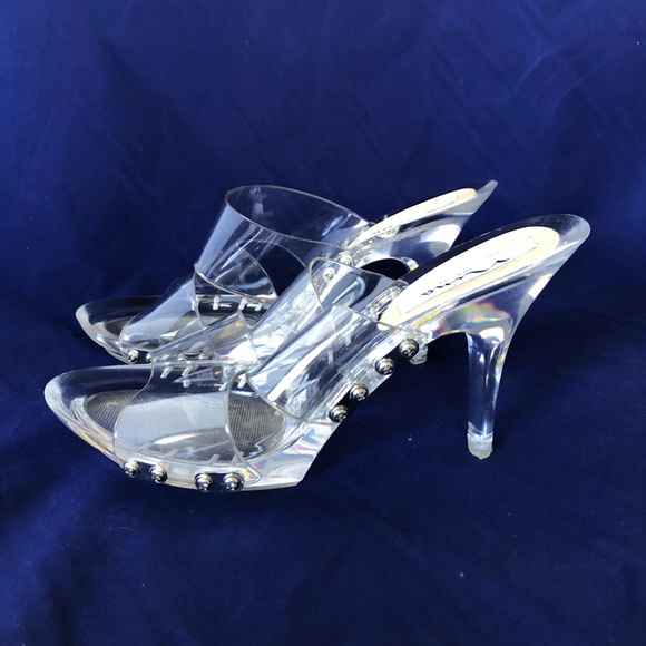 nina clear shoes